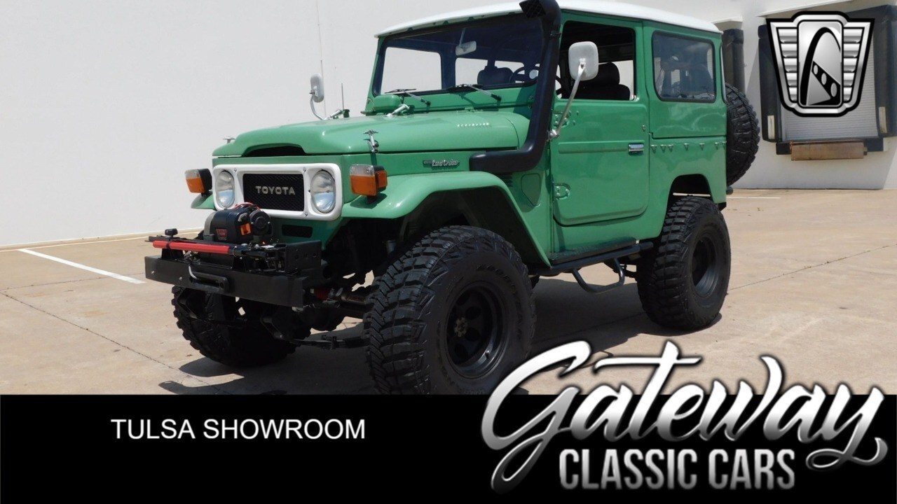 Green 1980 Toyota Land Cruiser  4.2L  I6 4 Speed Manual Available Now!