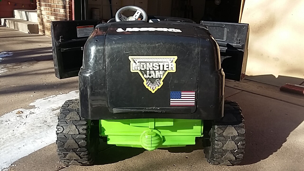 Grave Digger Power Wheels, Vintage