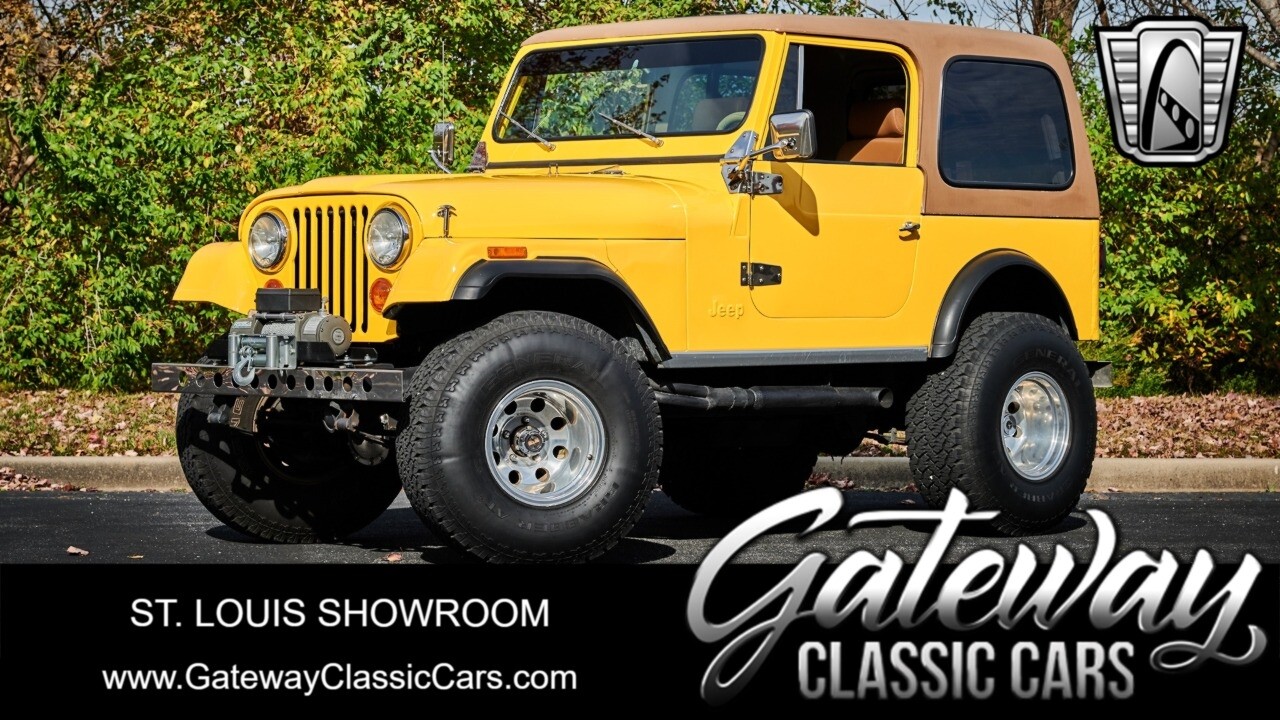 Yellow 1979 Jeep CJ  5.7L LT1 V8 Automatic Available Now!