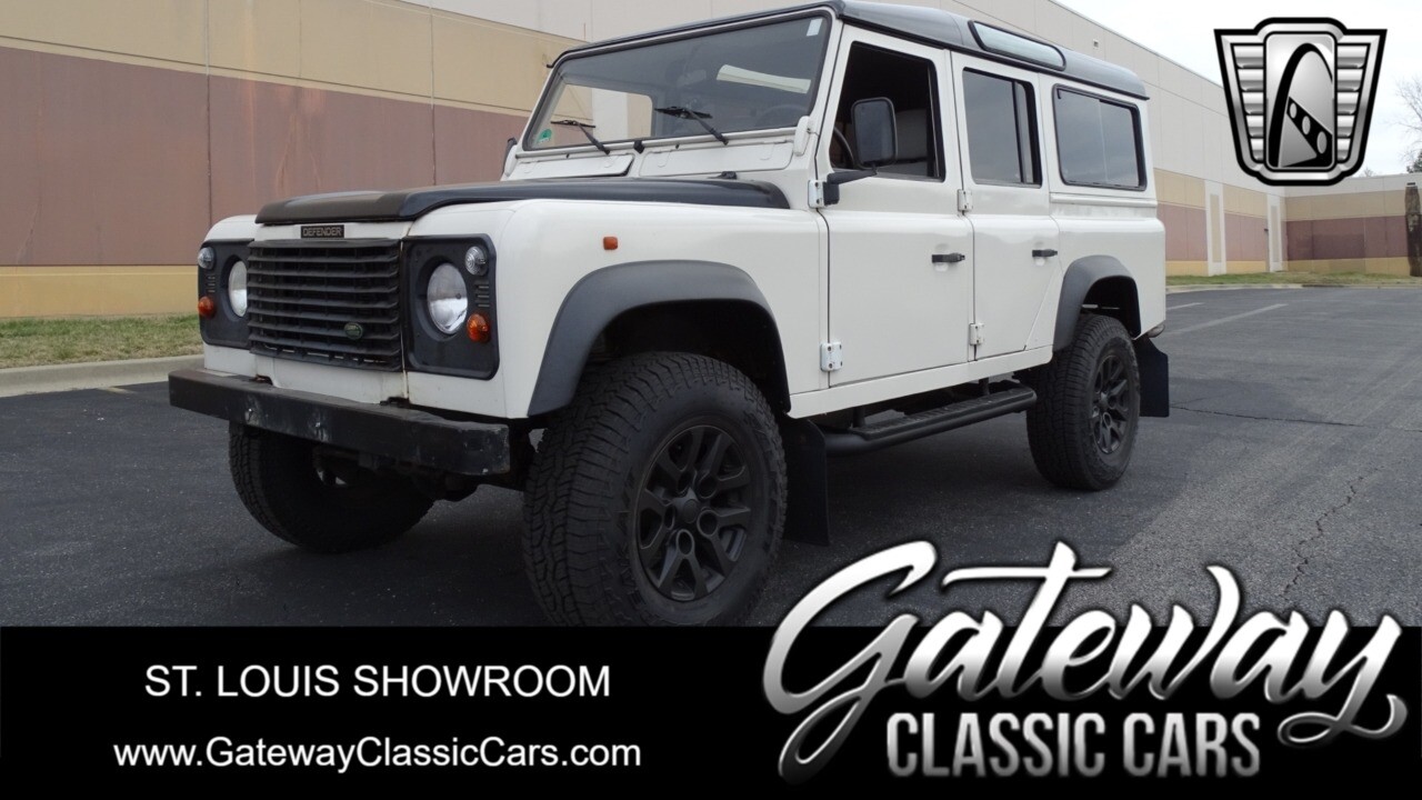 White 1996 Land Rover Defender  4 Cylinder Manual Available Now!