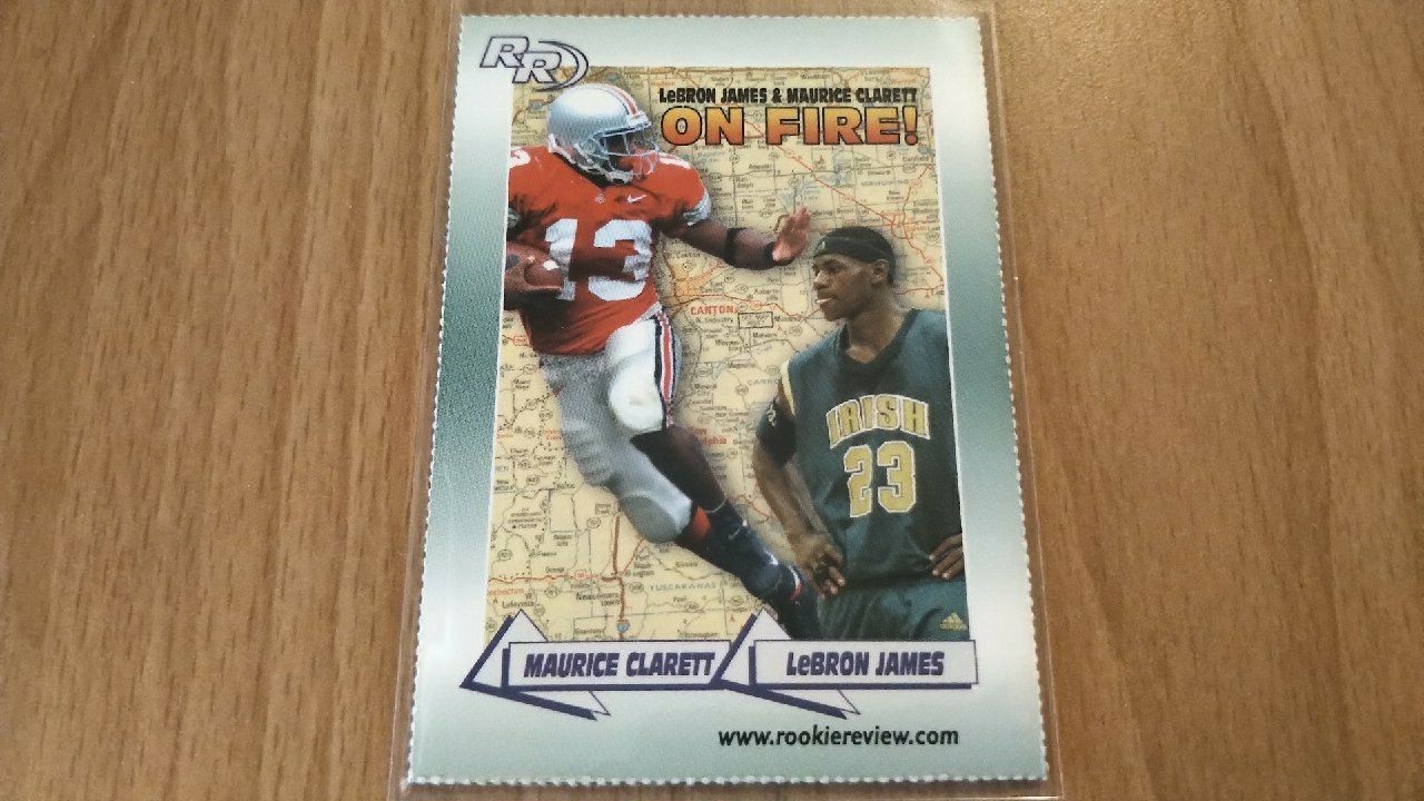 lebron RC レブロン rookie LeBron James OMR ROOKIE RC Future Star ERROR Roethlisberger