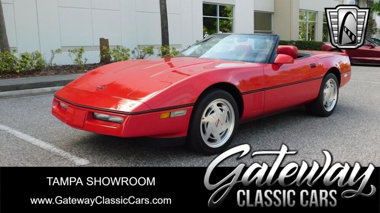 Red 1989 Chevrolet Corvette  350 CI V8 Automatic Available Now!