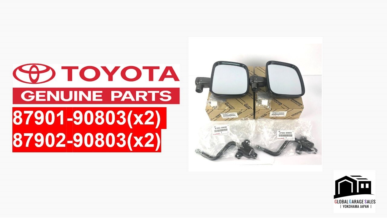 む。 Toyota 87901-90803 87902-90803 Land Cruiser Side Door Mirror