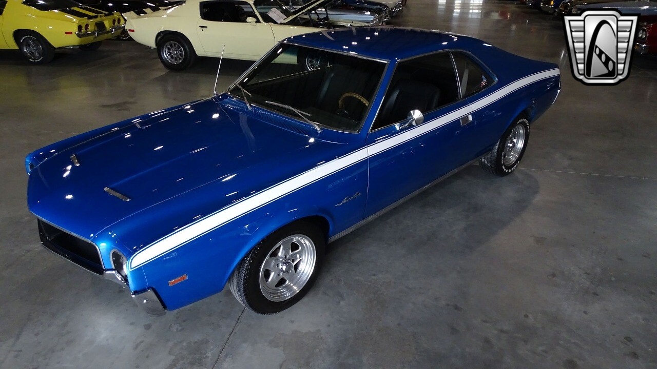 Blue 1968 Amc Javelin 390 Cid V8 Automatic Available Now! Used Amc