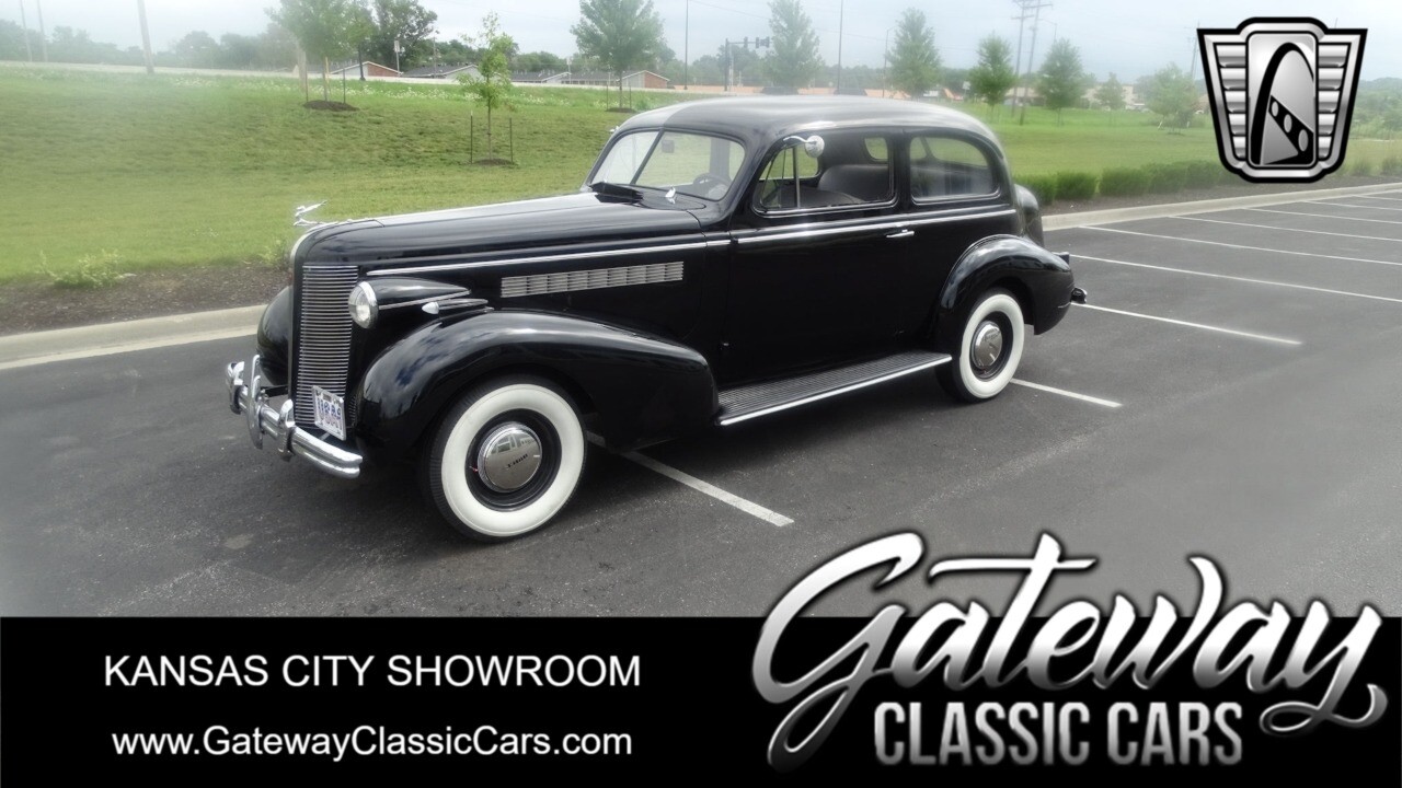 Black 1937 Buick Century  Fireball Inline 8 Cylinder 3-Speed Manual Available No