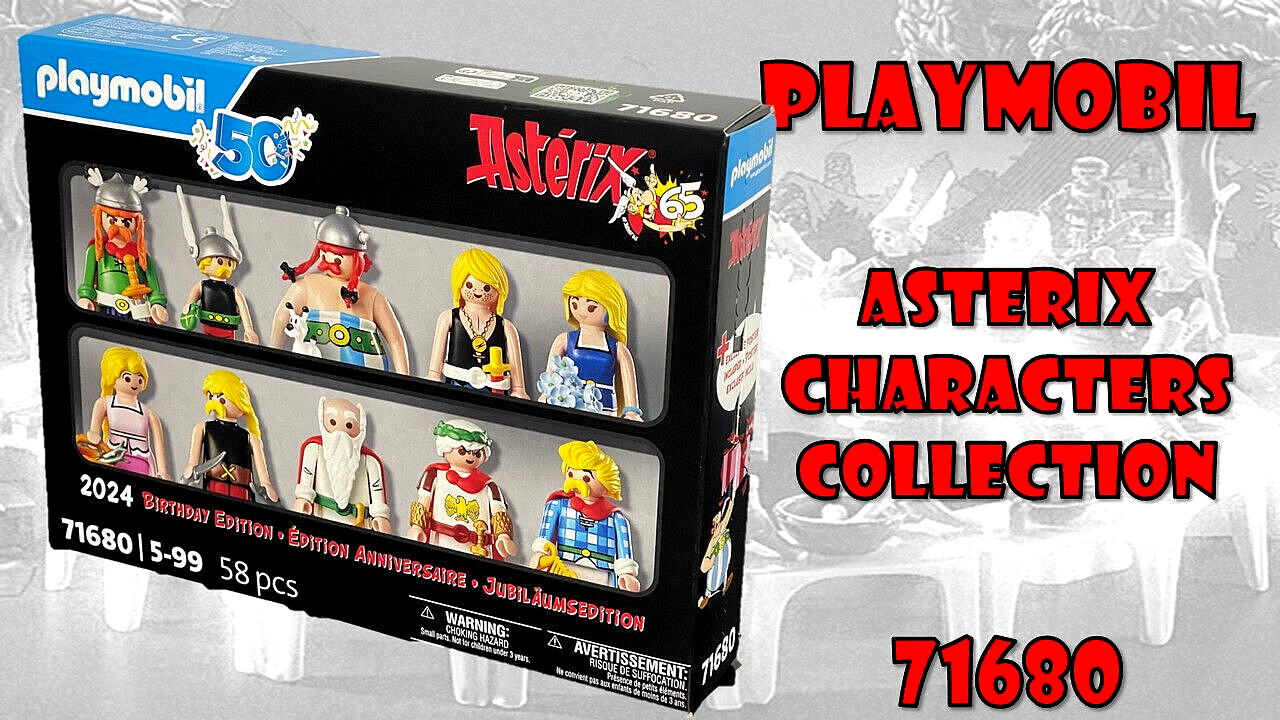 Playmobil Asterix 71680 - Collector's 10 Main Characters