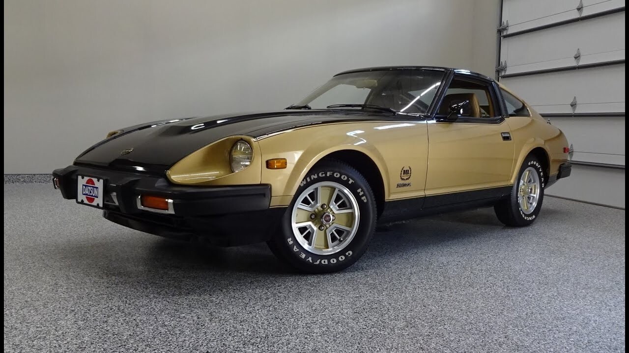1980 DATSUN 280ZX 10th ANNIVERSARY POSTER 24 X 36 INCH SWEET
