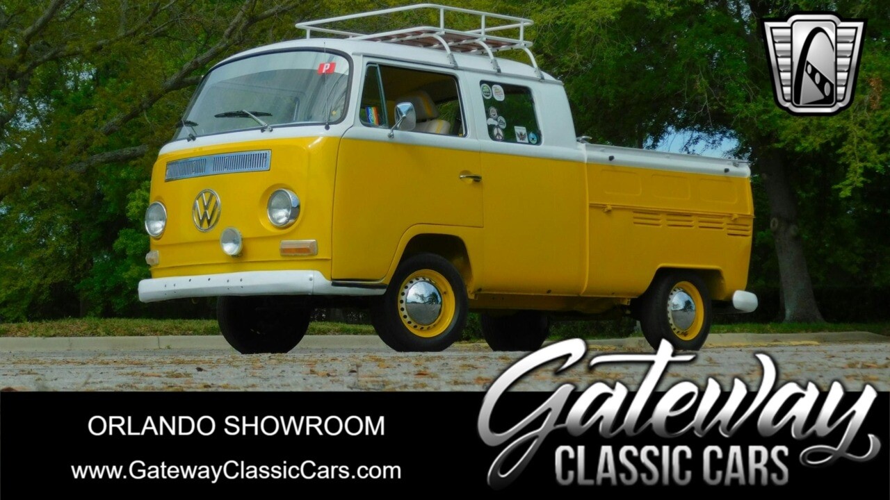 Yellow 1968 Volkswagen Type 2  Flat 4 other 4 Speed Manual Available Now!