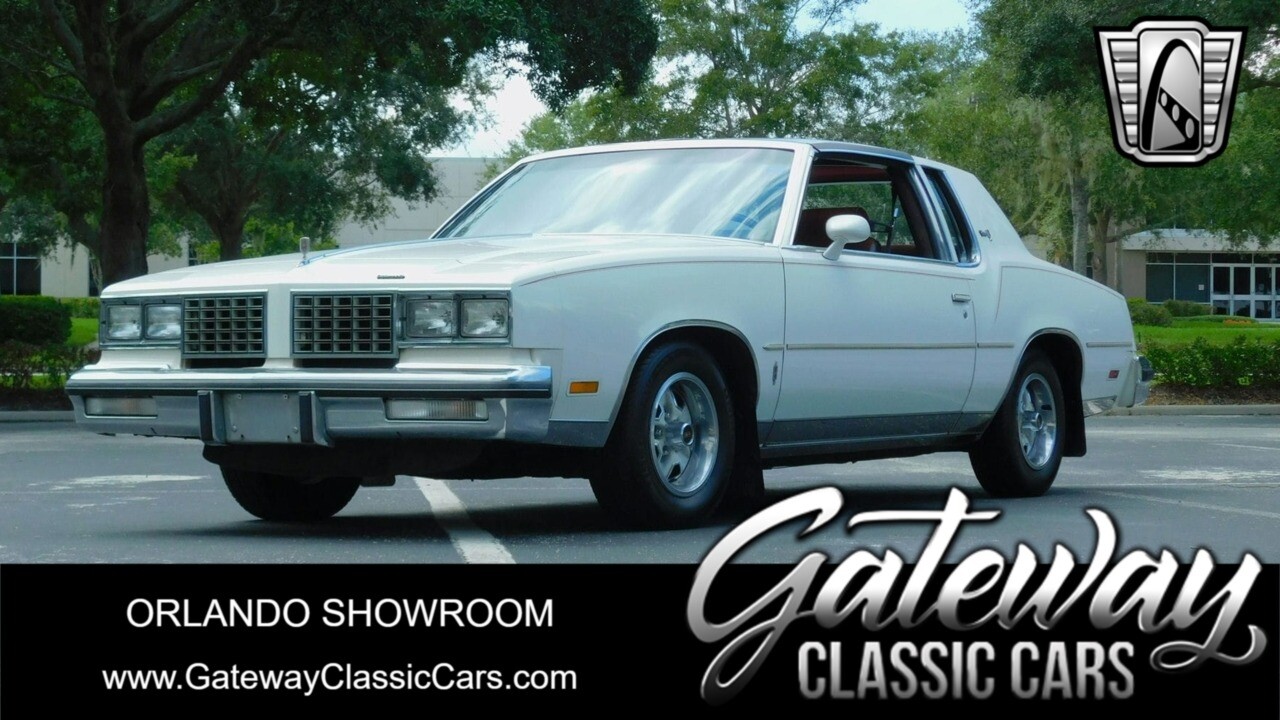 White 1980 Oldsmobile Cutlass  4.3L  V8 Automatic Available Now!