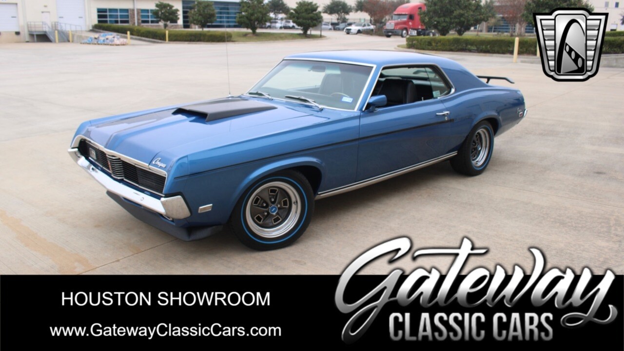 Blue 1969 Mercury Cougar  351 CID V8 4-Speed Automatic Available Now!