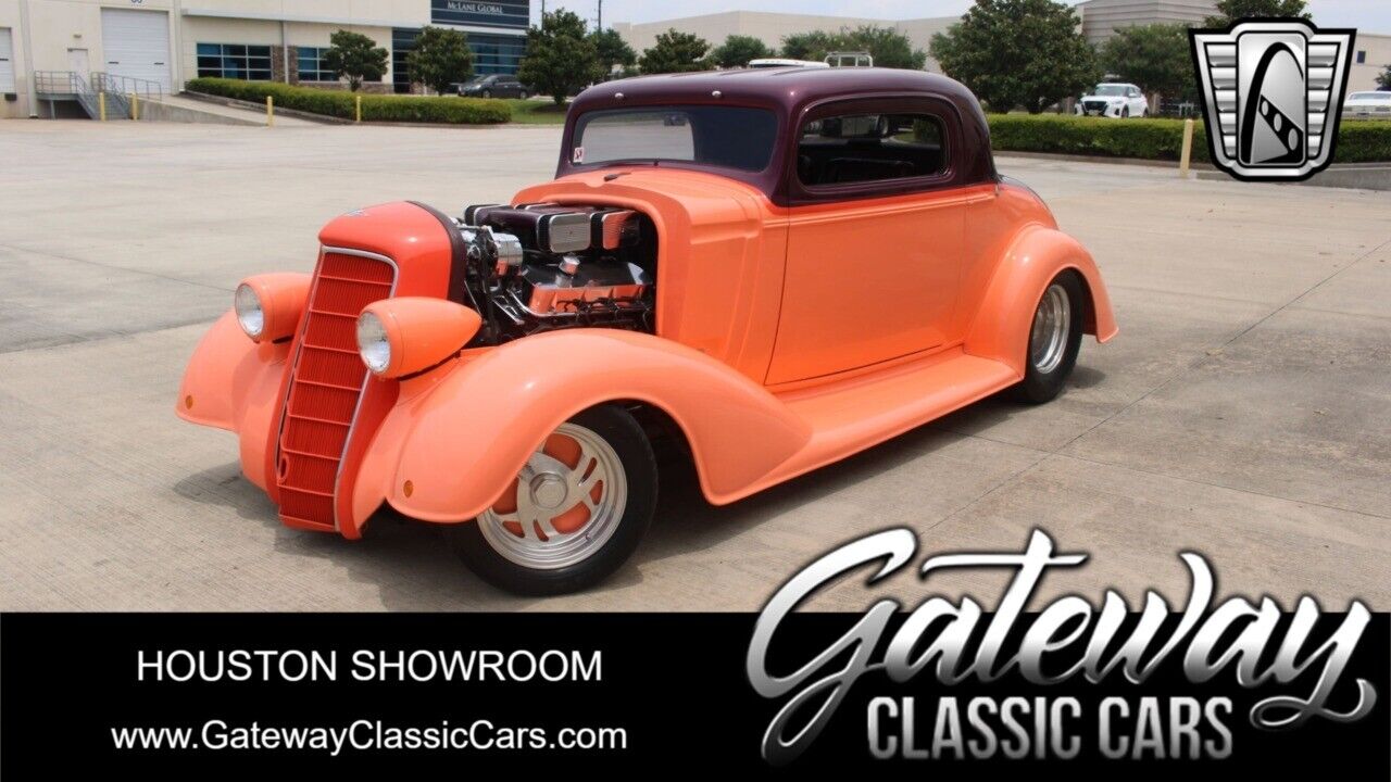 Orange 1934 Oldsmobile Coupe  502 CID V8 3 speed Automatic Available Now!