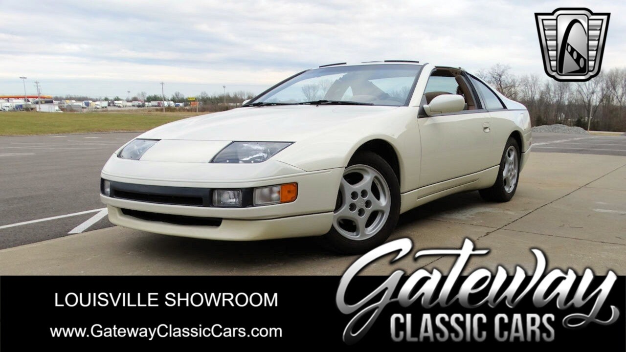 White 1990 Nissan 300ZX  3 Liter V6 3 Speed Automatic Available Now!