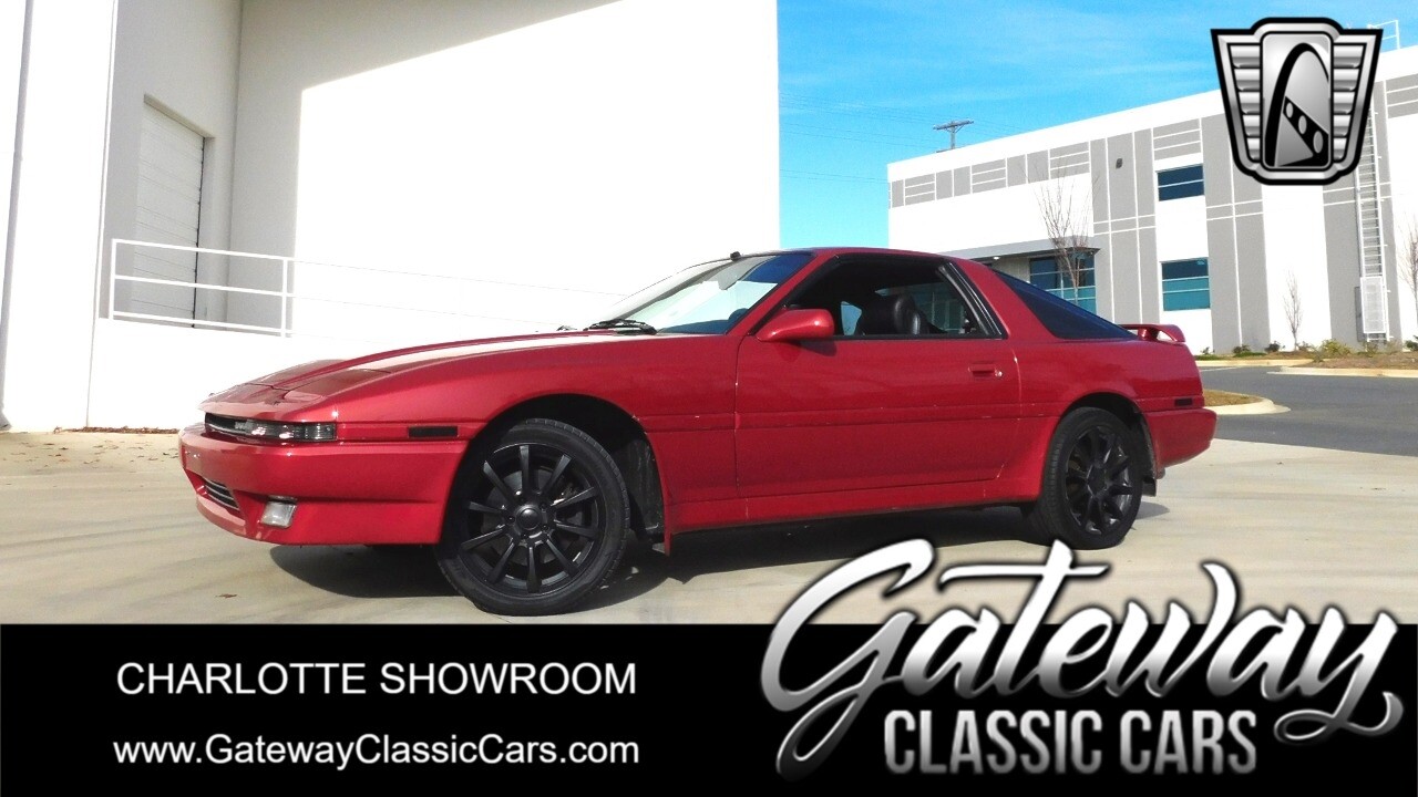 Red 1988 Toyota Supra  3.0 24 Valve Turbo  I6 3 speed Automatic Available Now!