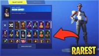 brand new rare fortnite account season 1 recon expert emotes read description best offer free shipping - rare fortnite accounts for free