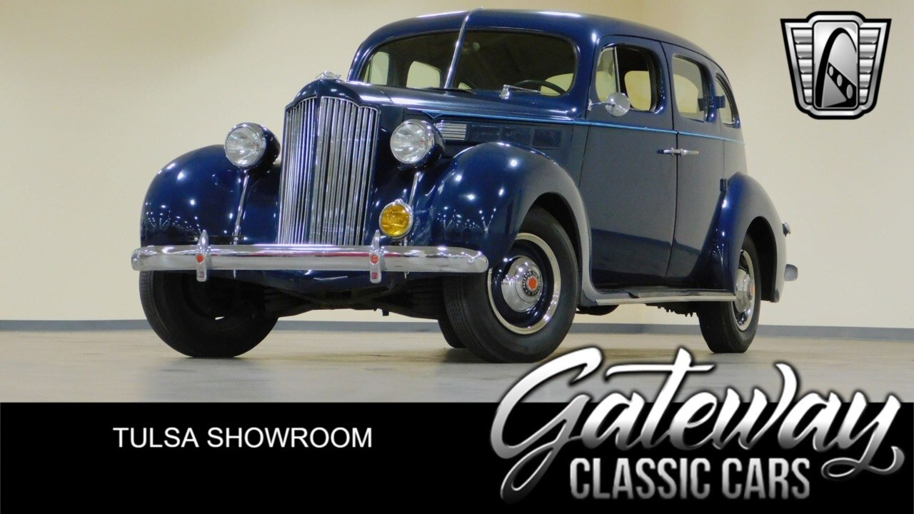 Blue 1938 Packard 1600  I6 Manual Available Now!