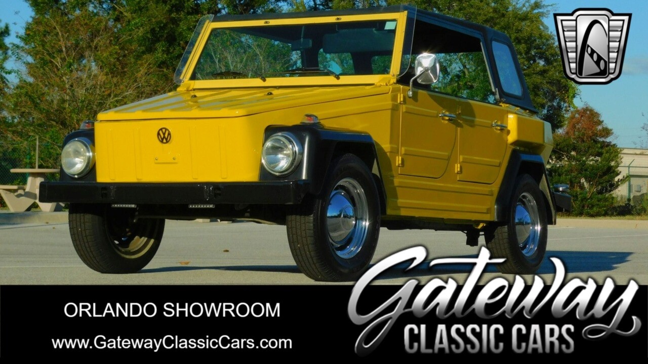 Yellow 1972 Volkswagen Thing  Flat 4 other 4-Speed Manual Available Now!