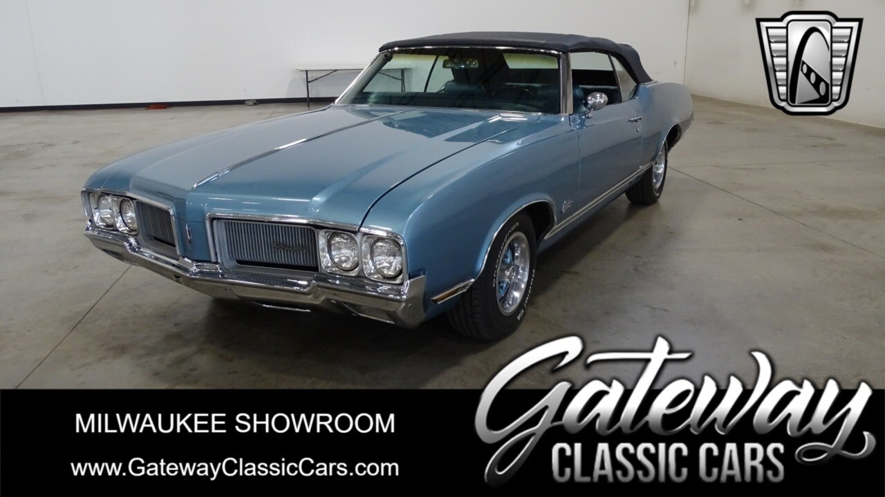 Blue 1970 Oldsmobile Cutlass  V8 Automatic Available Now!