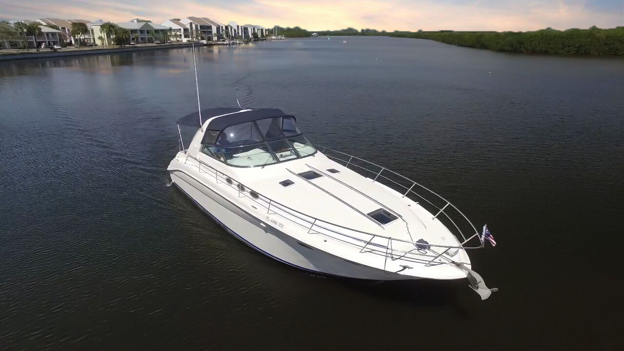 1998 Sea Ray 370 Sundancer -Mint Cond.-Twin 7.4L EFI Inboard Mercruiser Horizon