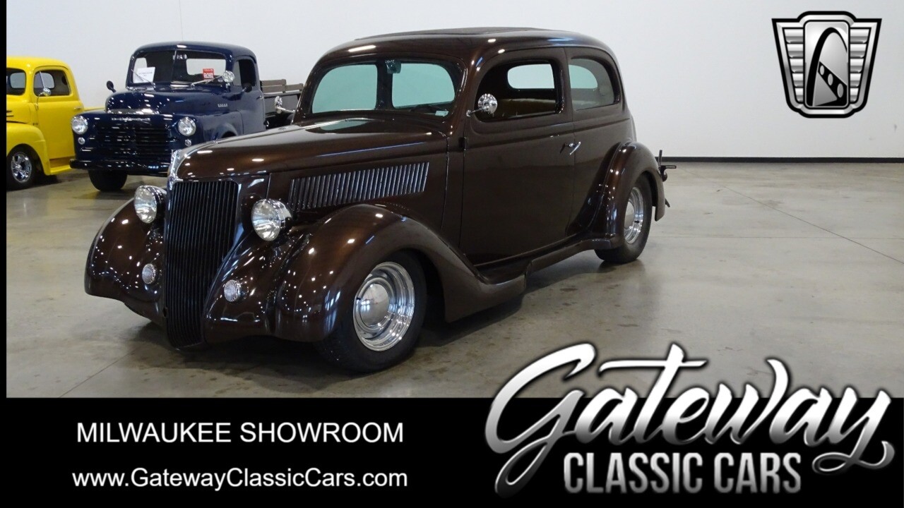 Brown 1936 Ford 2 Door  350 V8 Automatic Available Now!