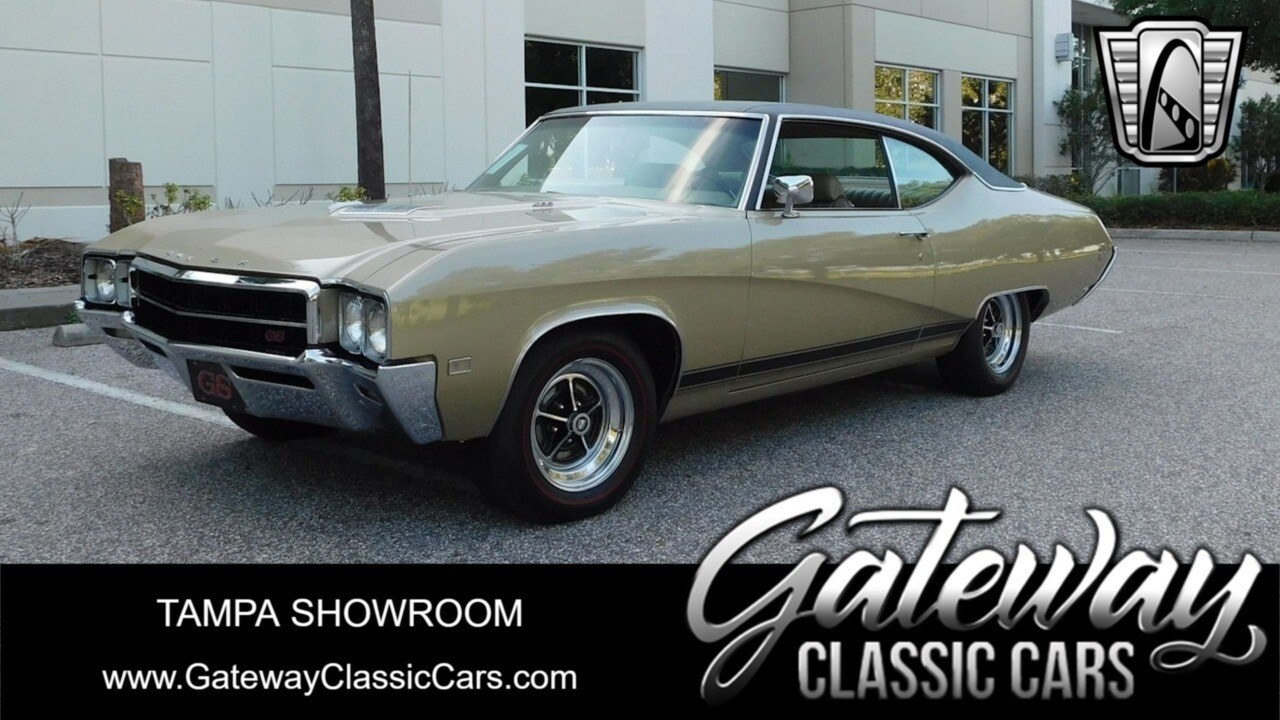 Champagne Mist Poly 1969 Buick GS  400 CI V8 Turbo 400 Automatic Available Now!