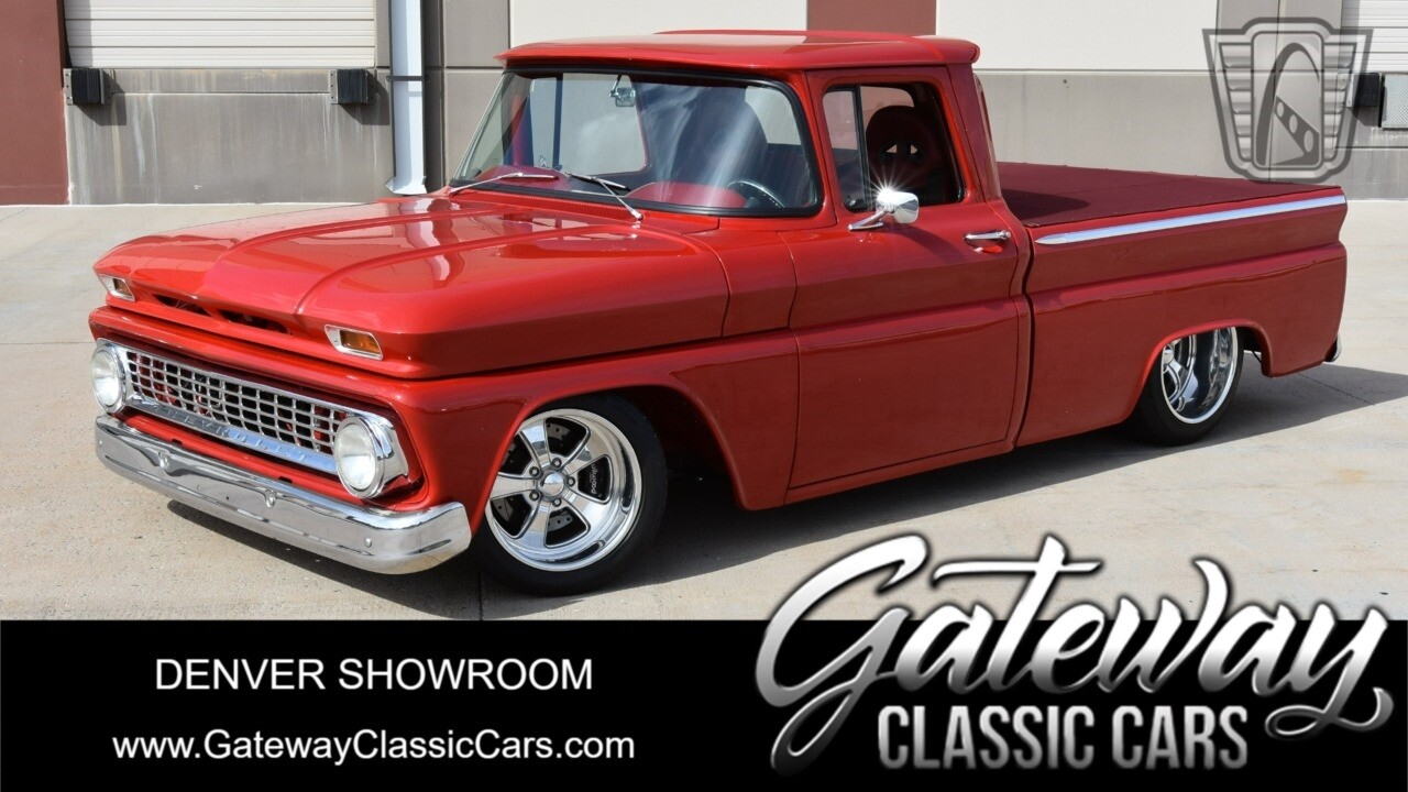 Red 1963 Chevrolet C10  632 Big BLock  V8 4L80E Automatic Available Now!