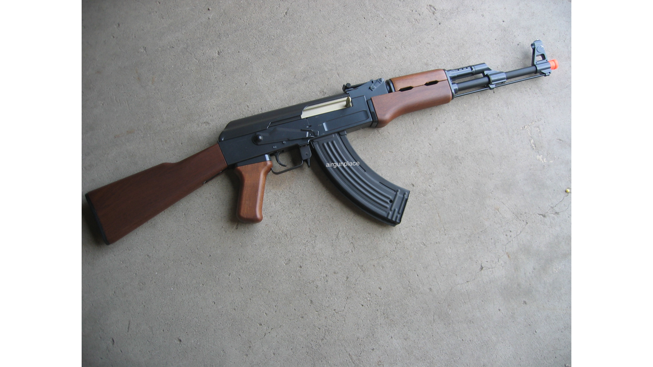DE Full/Semi Electric Metal AK-47 Rifle fps-350 Airsoft gun DE Full/Semi Electric Metal AK-47 Rifle fps-350 Airsoft gun