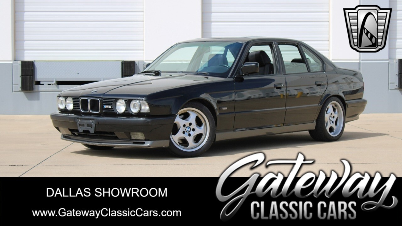 Black 1991 BMW M5  S38 3.6L ITB EFI I6 5 Speed Manual Available Now!