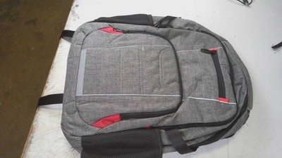 Gray Laptop Backpack w/ USB charging