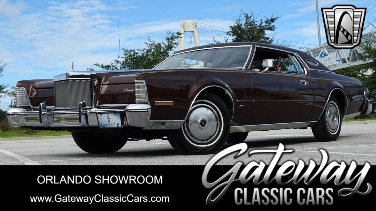 Brown 1974 Lincoln Mark IV  460 V8 3 Speed Automatic Available Now!