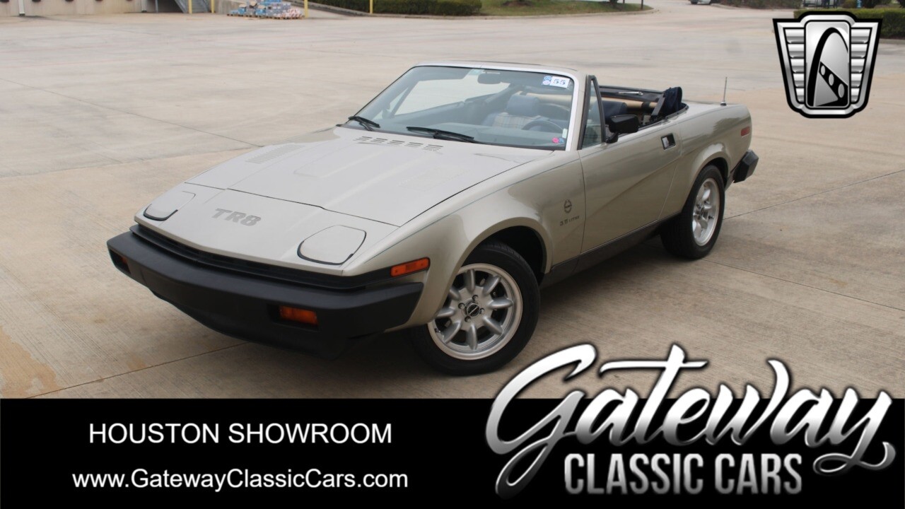 Gray 1980 Triumph TR8  3.5L V8 5-Speed Manual Available Now!