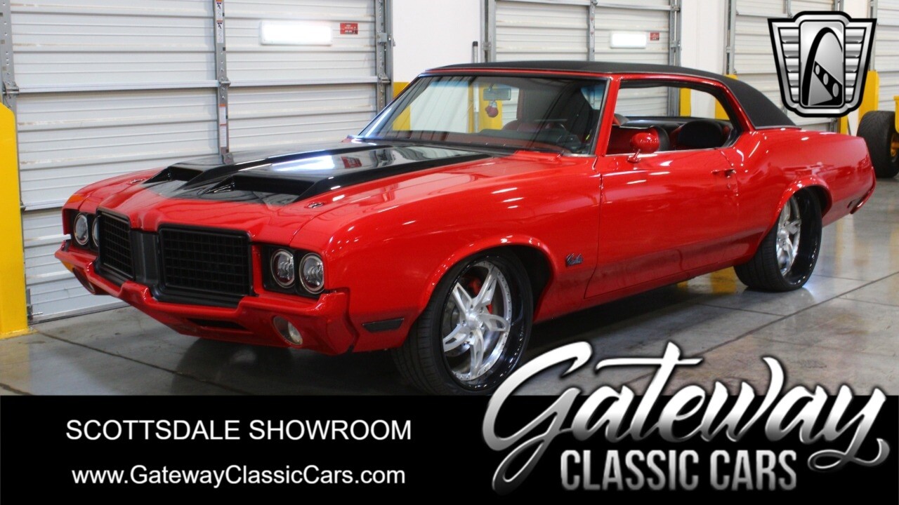 Red 1971 Oldsmobile Cutlass  LS2 6.0L V8  4L60E Automatic W/Overdrive Available