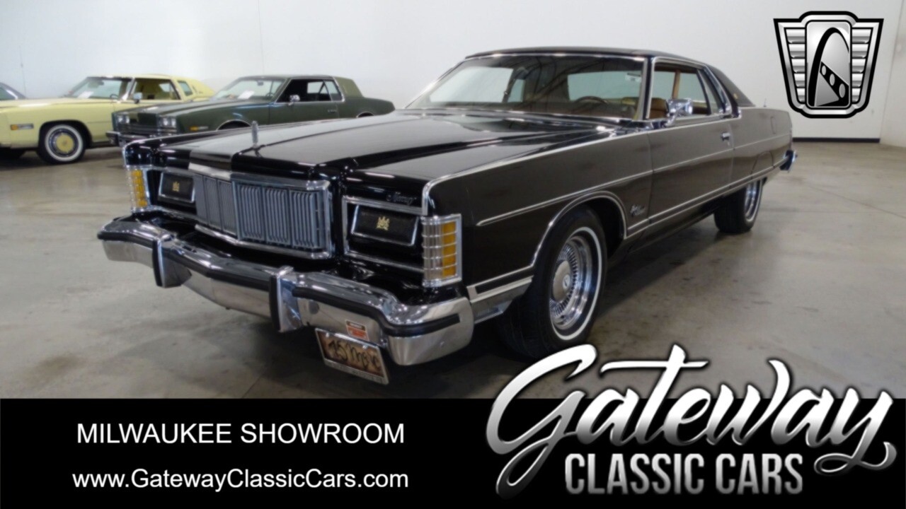 Black 1975 Mercury Grand Marquis  460ci V8 Automatic Available Now!