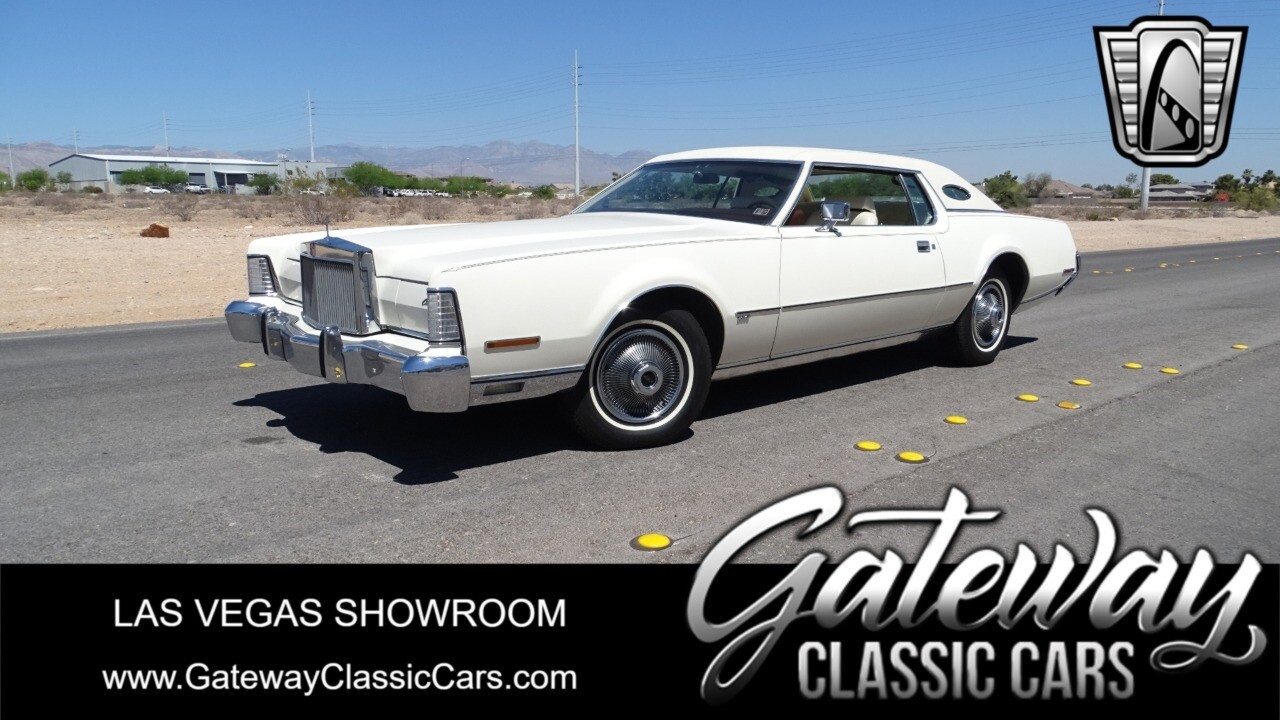 White 1973 Lincoln Mark IV  460 CID  V8 Automatic Available Now!