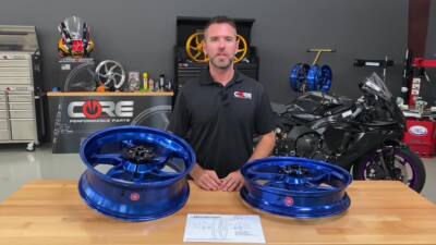 Core Moto Apex 6 wheels front & rear Kawasaki ninja ZX14R