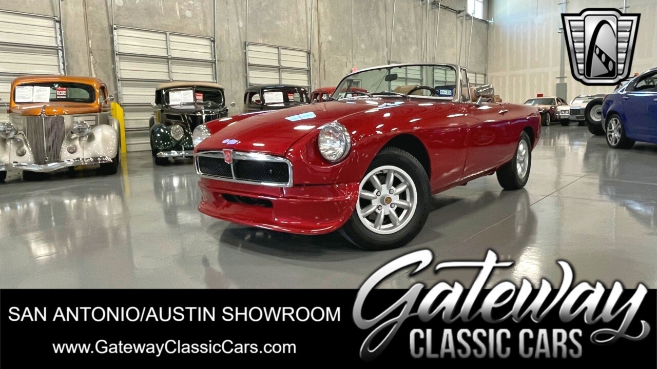 Red 1975 MG MGB  4 Cylinder 4 Speed Manual Available Now!