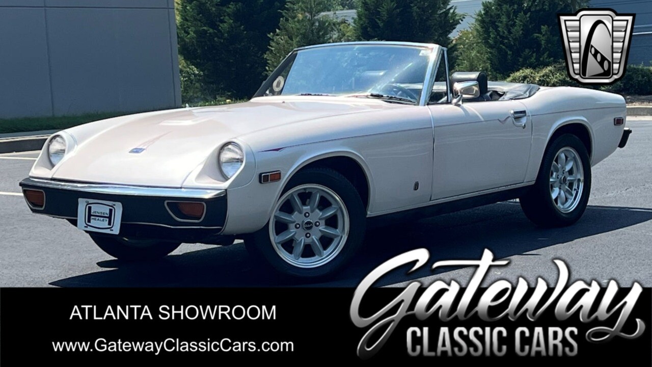 White 1974 Jensen-Healey JH5  4 Cylinder 4 Speed Manual Available Now!