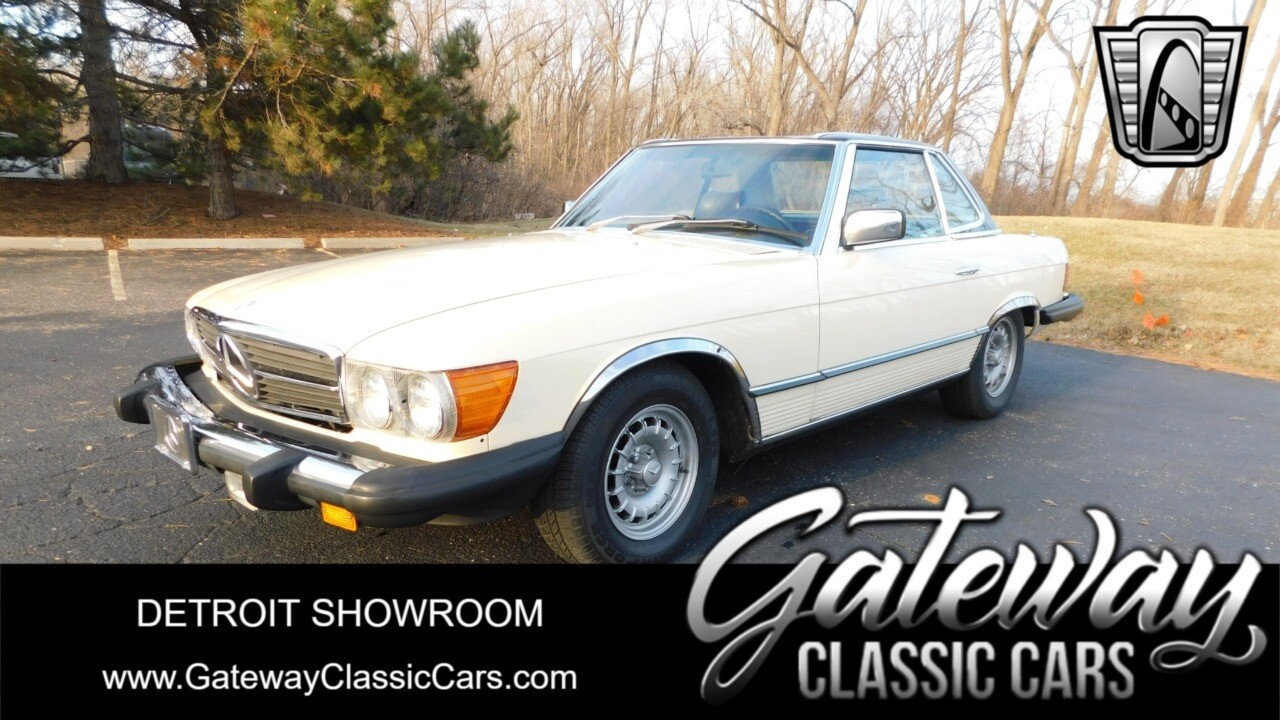 Cream 1980 Mercedes-Benz 450SL  V8 Automatic Available Now!