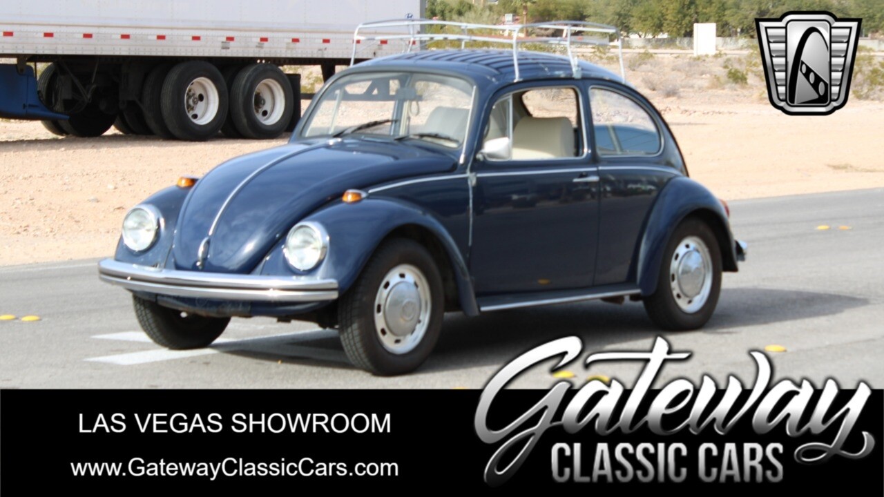 Blue 1969 Volkswagen Beetle  4 Cylinder Manual Available Now!