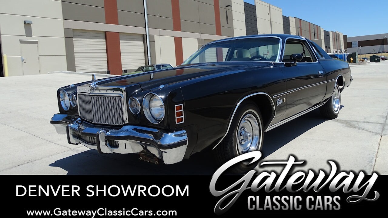 Black 1977 Chrysler Cordoba V8 Big Block 3 Speed Auto Available Now