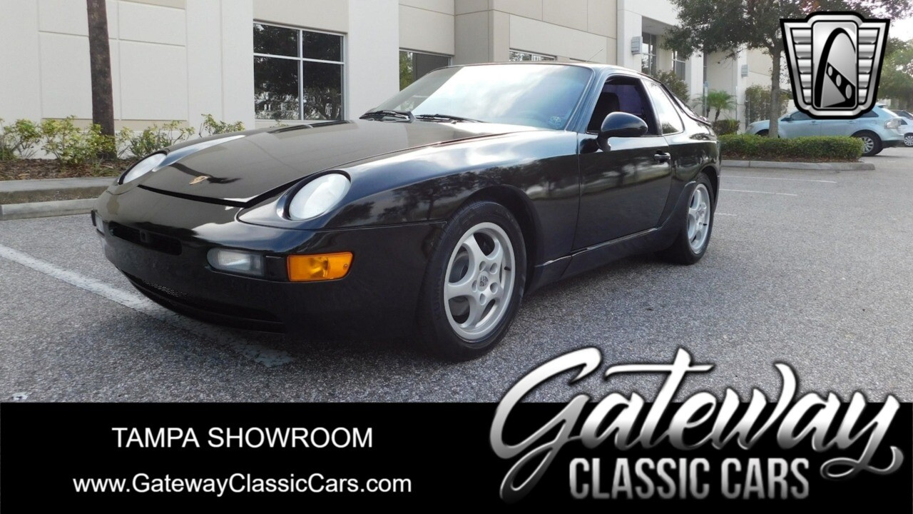 Black 1993 Porsche 968  3.0 L  16-valve I4 4 Speed Tiptronic Automatic Available