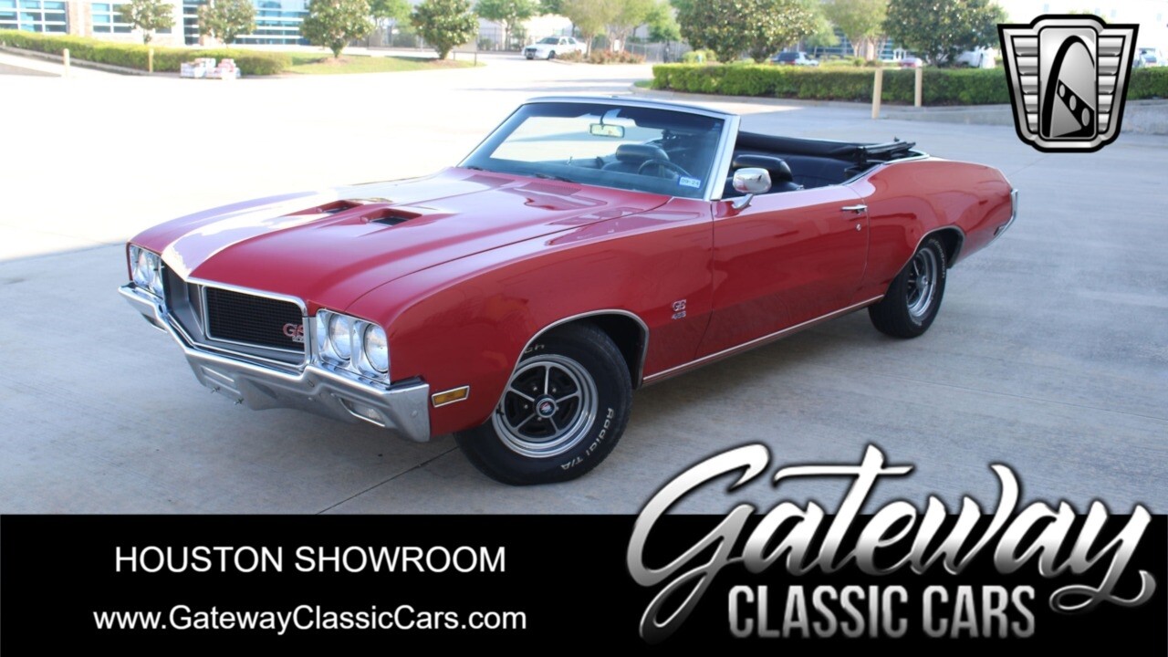 Red 1970 Buick GS 455  455 CID V8 Automatic Available Now!