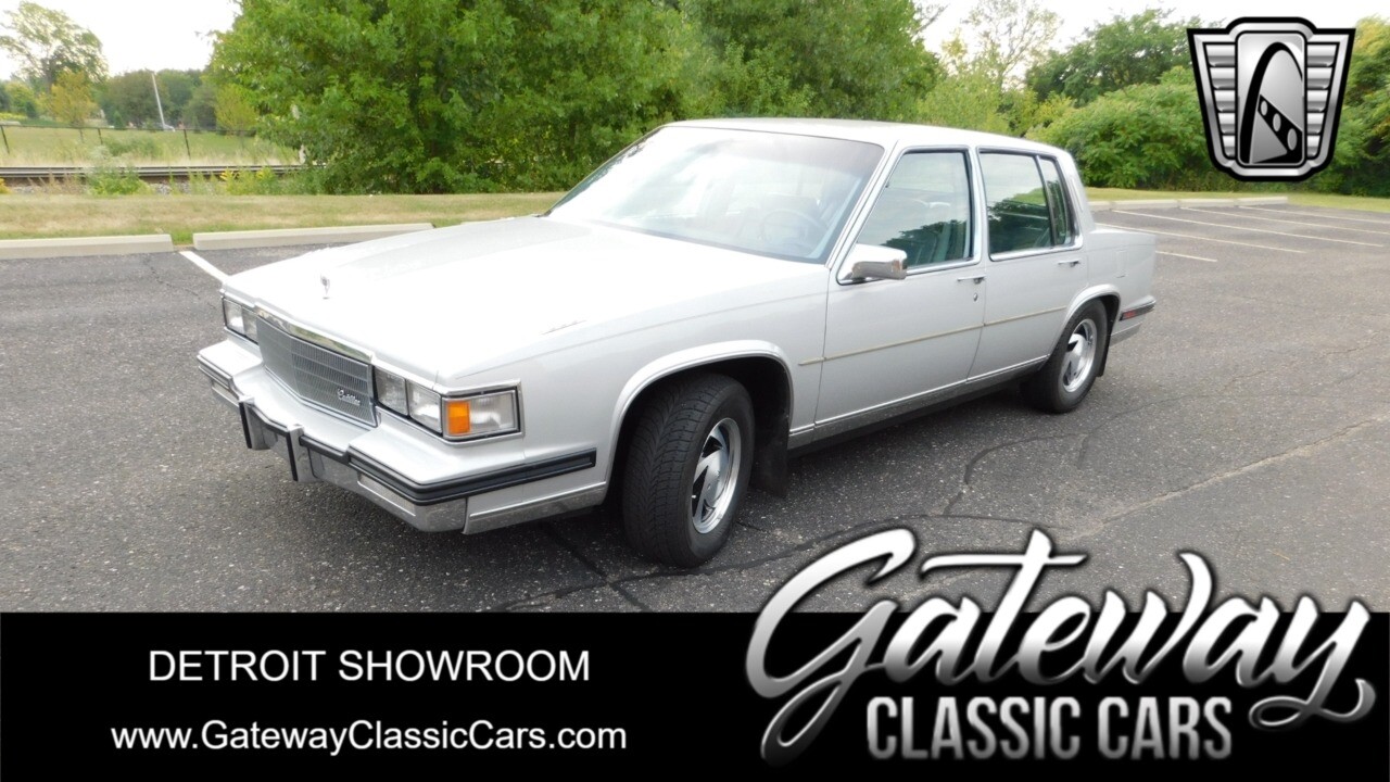 SILVER 1985 Cadillac Fleetwood  V8 Automatic Available Now!