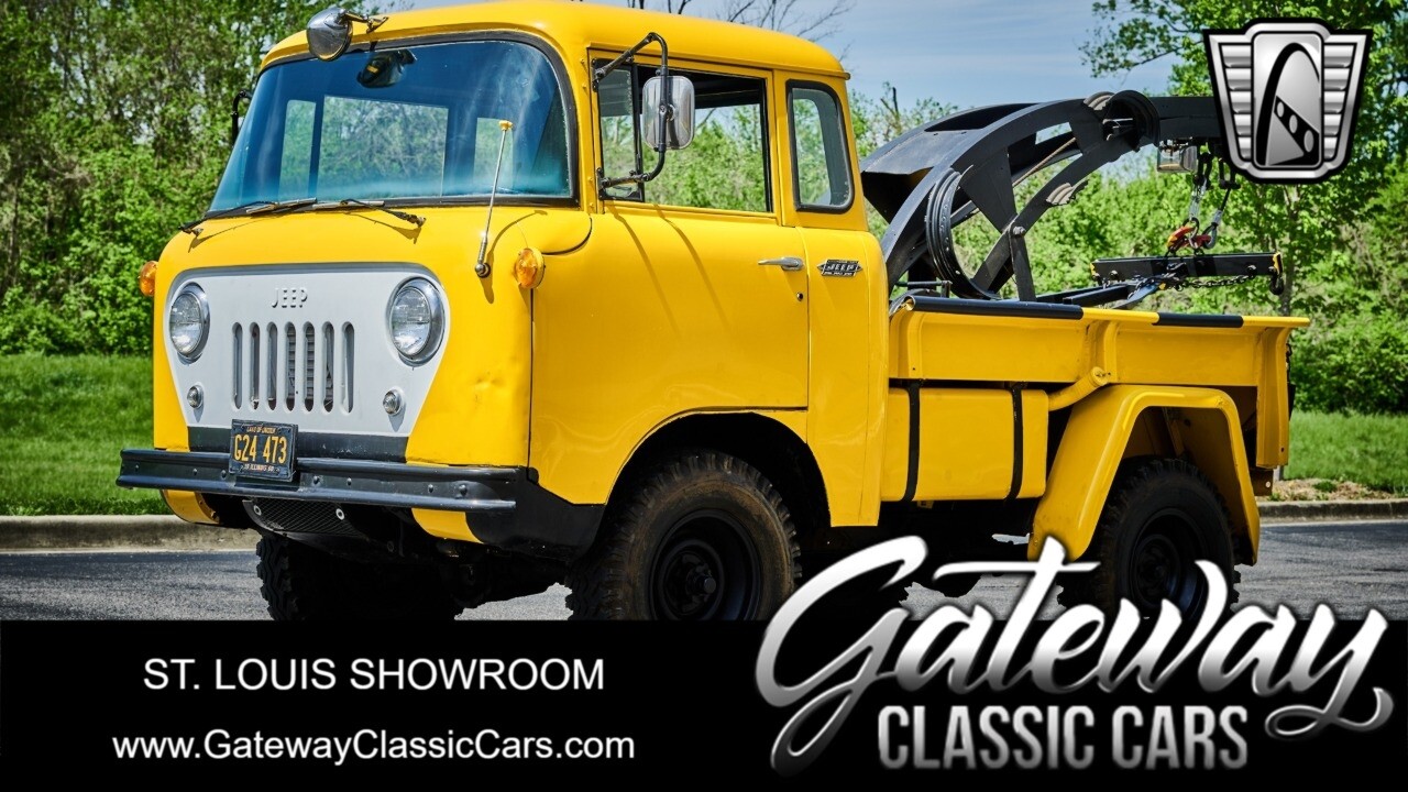 YELLOW 1960 Jeep FC150  134 CID Hurricane Inline 4 3-Speed Manual Available Now!