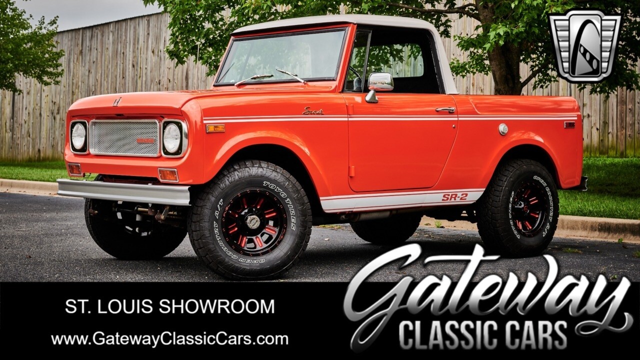 Orange 1970 International Harvester Scout  304CID V8 Automatic Available Now!