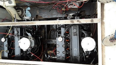 parting out twin engine Carver
