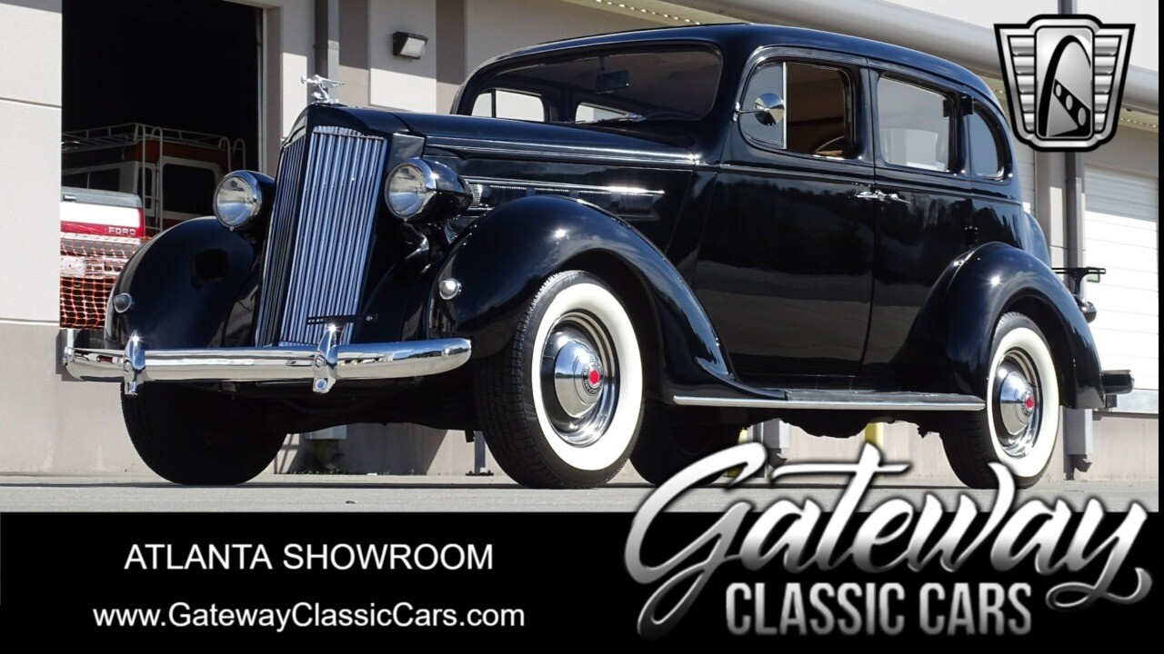 black 1937 Packard 115C  I6 Manual Available Now!