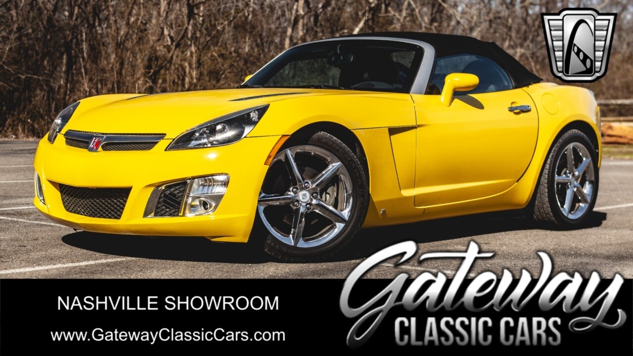 Yellow 2008 Saturn Sky  2 Liter Turbo 4 Cylinder Manual Available Now!