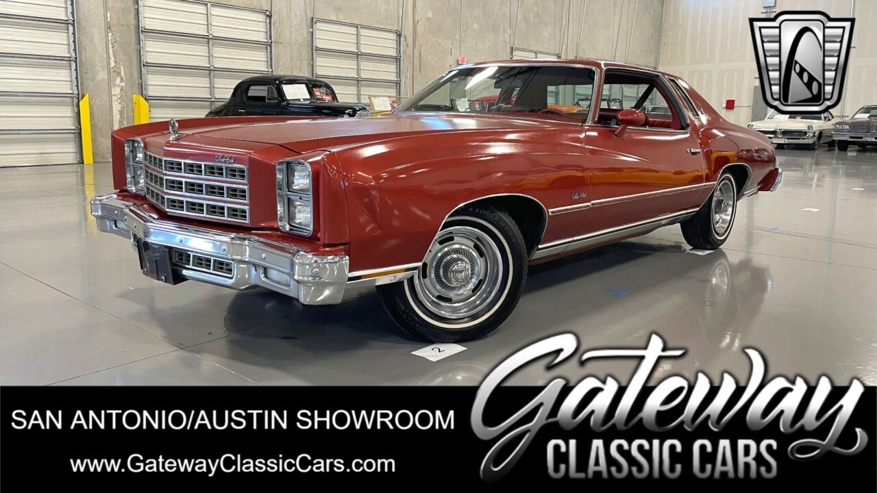 Red/White 1977 Chevrolet Monte Carlo  305 CID V8 TH 350 Automatic Available Now!