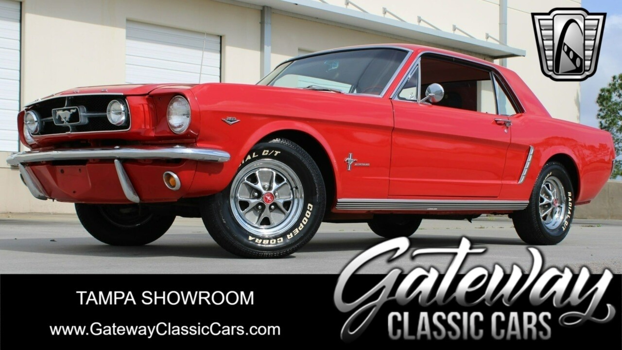 Red 1965 Ford Mustang  289 V8 Automatic Available Now!