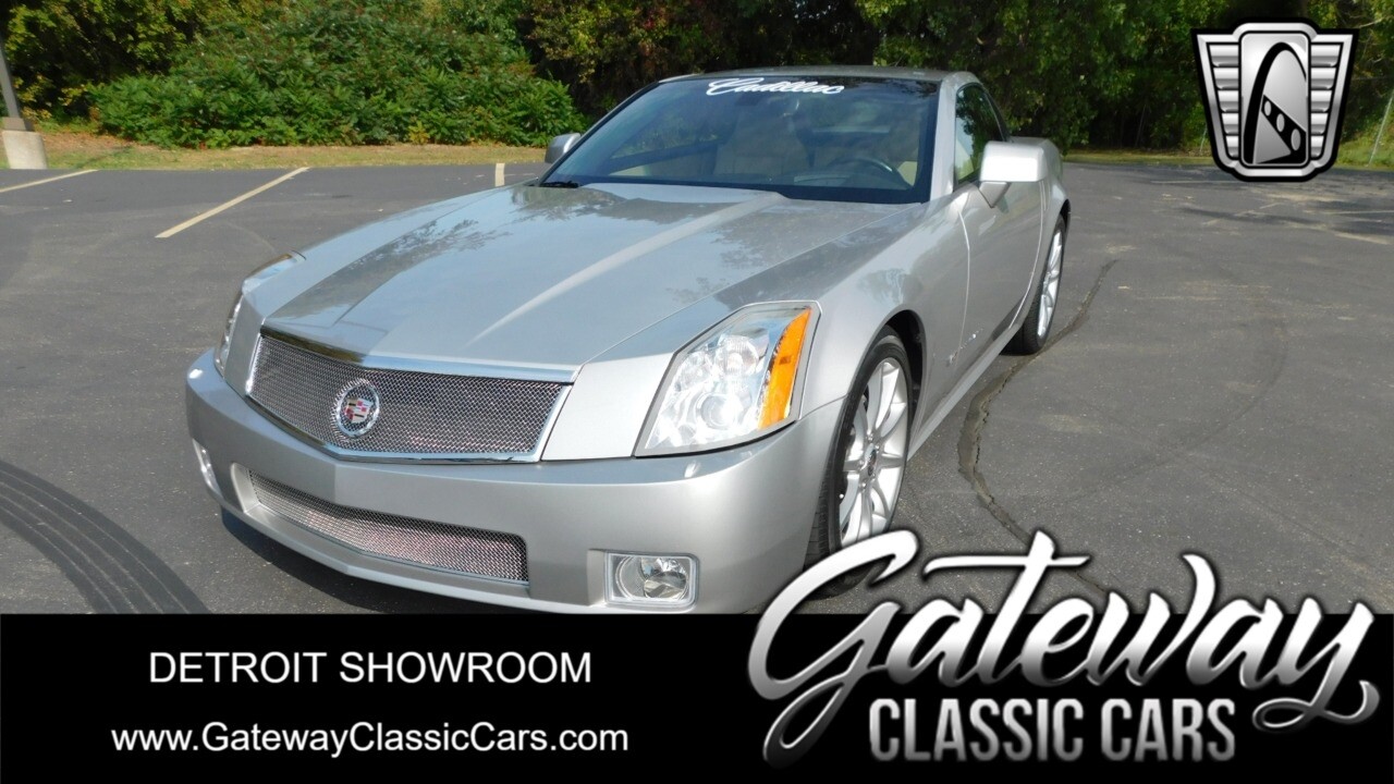 Platinum Metallic 2008 Cadillac XLR-V  Supercharged 4.4 Liter V8 Automatic Avail